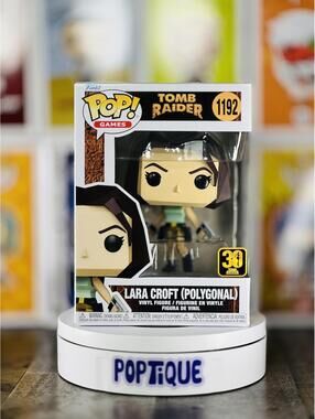 Tomb Raider Lara Croft (Polygonal) Funko Pop! #1192